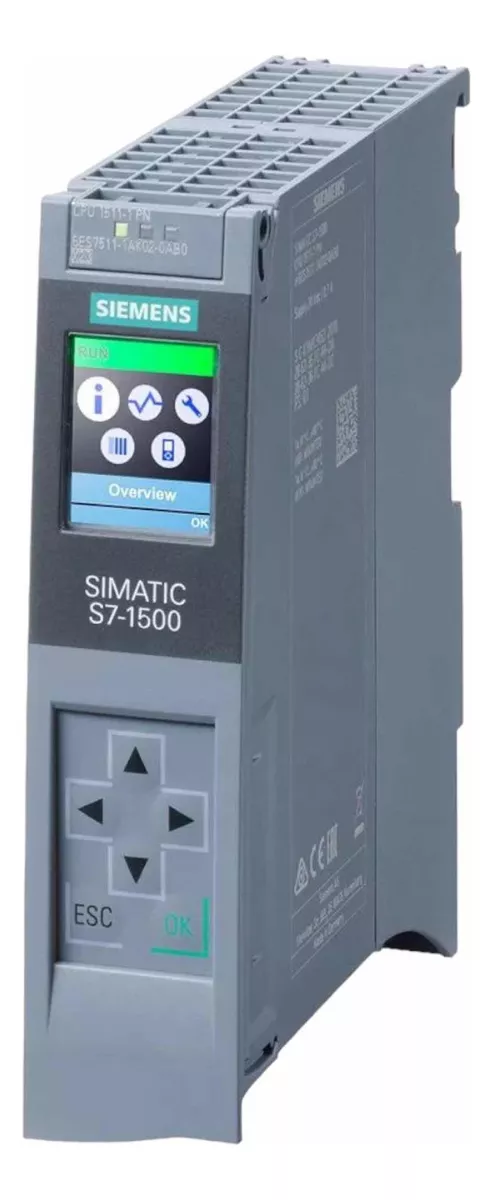 Clp Simatic S7-1500, Cpu 1511-1 Pn 6es7511-1ak02-0ab0
