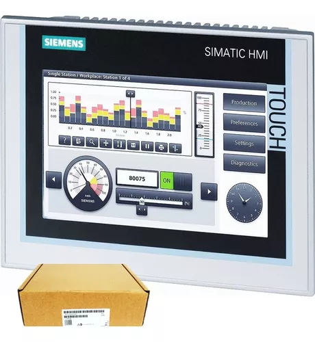 Ihm Siemens Tp700 Comfort Panel 6av2124-0gc01-0ax0 Pn Dp Mpi