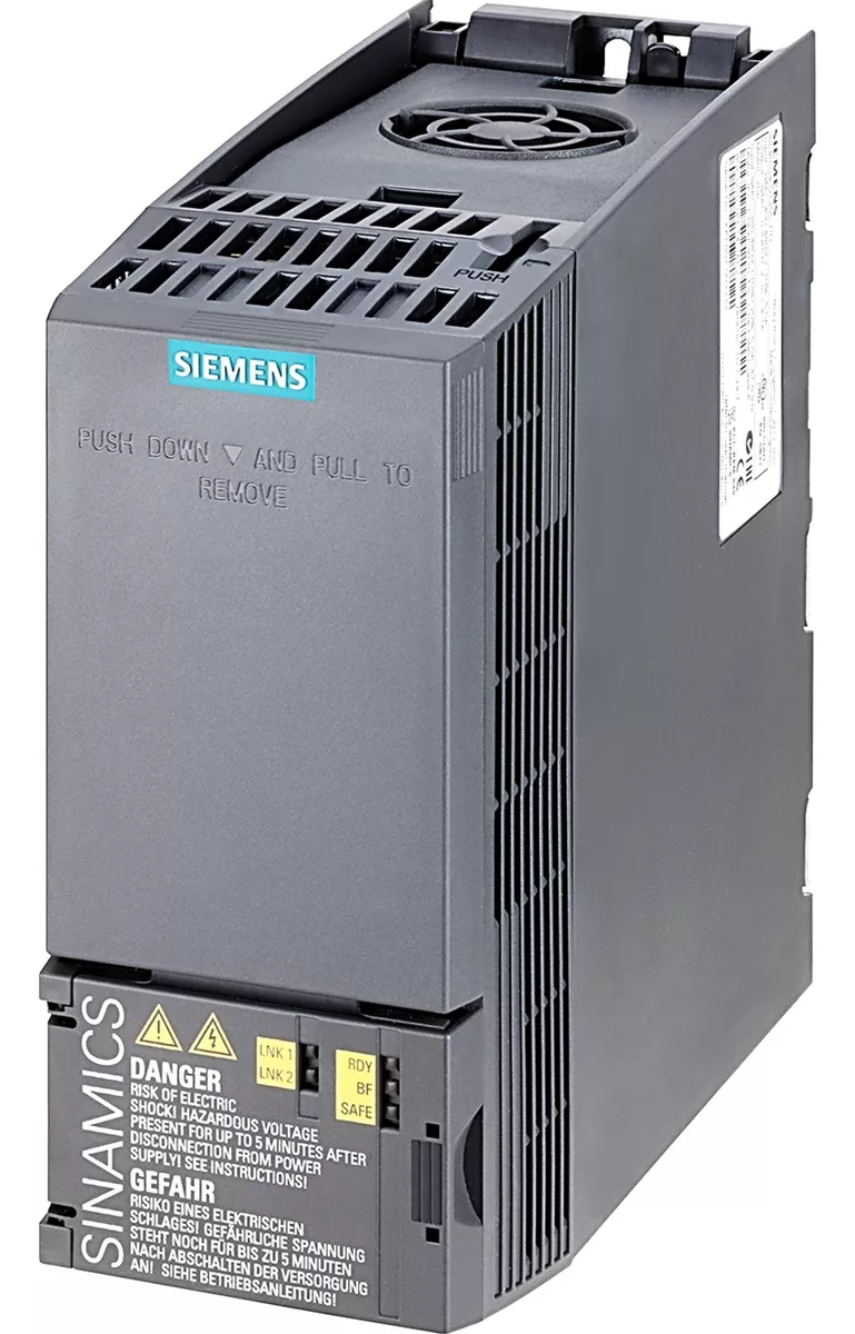 Inversor De Frequência Siemens 0,55 kw 6sl3210-1ke11-8uf2 0,75cv