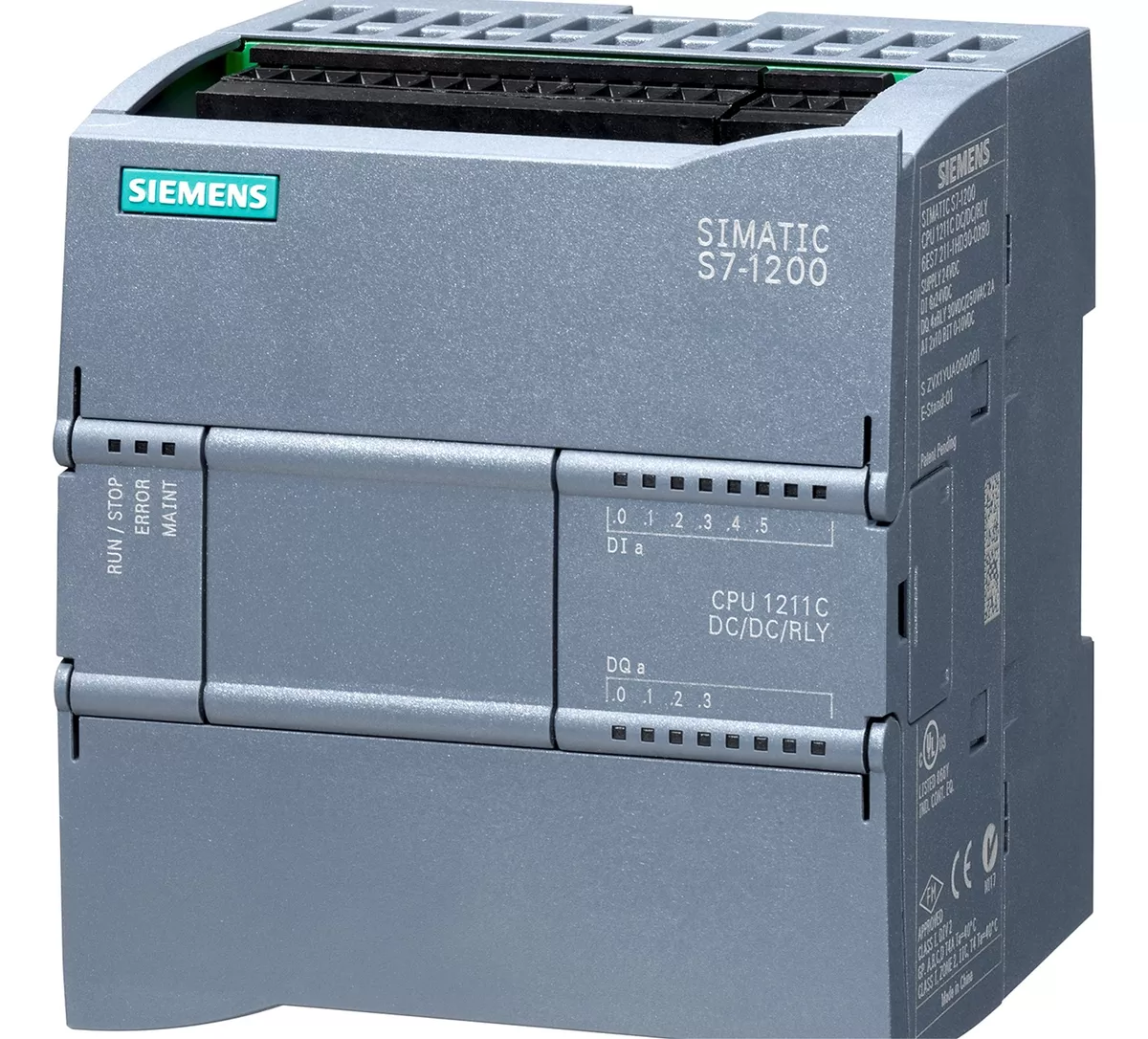 Clp Siemens S7-1200 Cpu 1211C DC/DC/RELAY 6ES7211-1HE40-0XB0