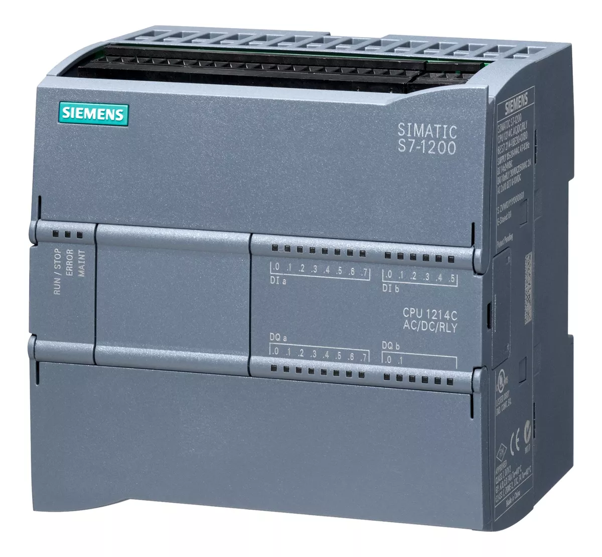 Clp Siemens S7-1200 Cpu 1214c Ac/dc/rly 6es7 214-1bg40-0xb0