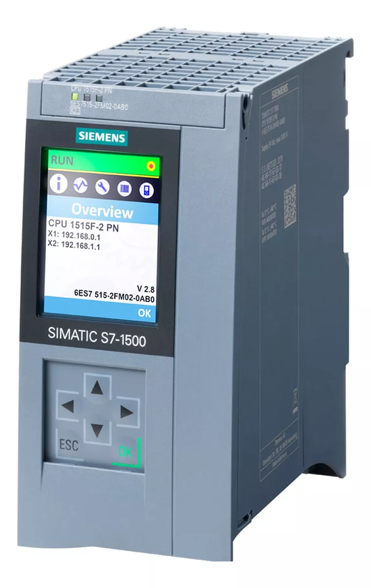 Clp Siemens S7-1500 Cpu 1515f-2 Pn 6es7 515-2fm02-0ab0 Nova