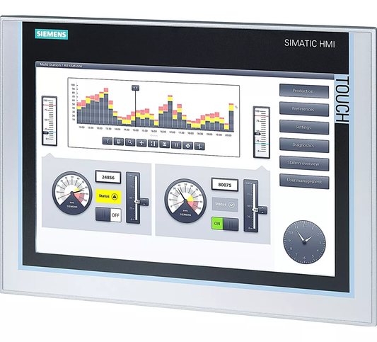 Ihm Siemens 6av2124-0jc01-0ax0 Tp900 Comfort Pn Dp Nova Nf