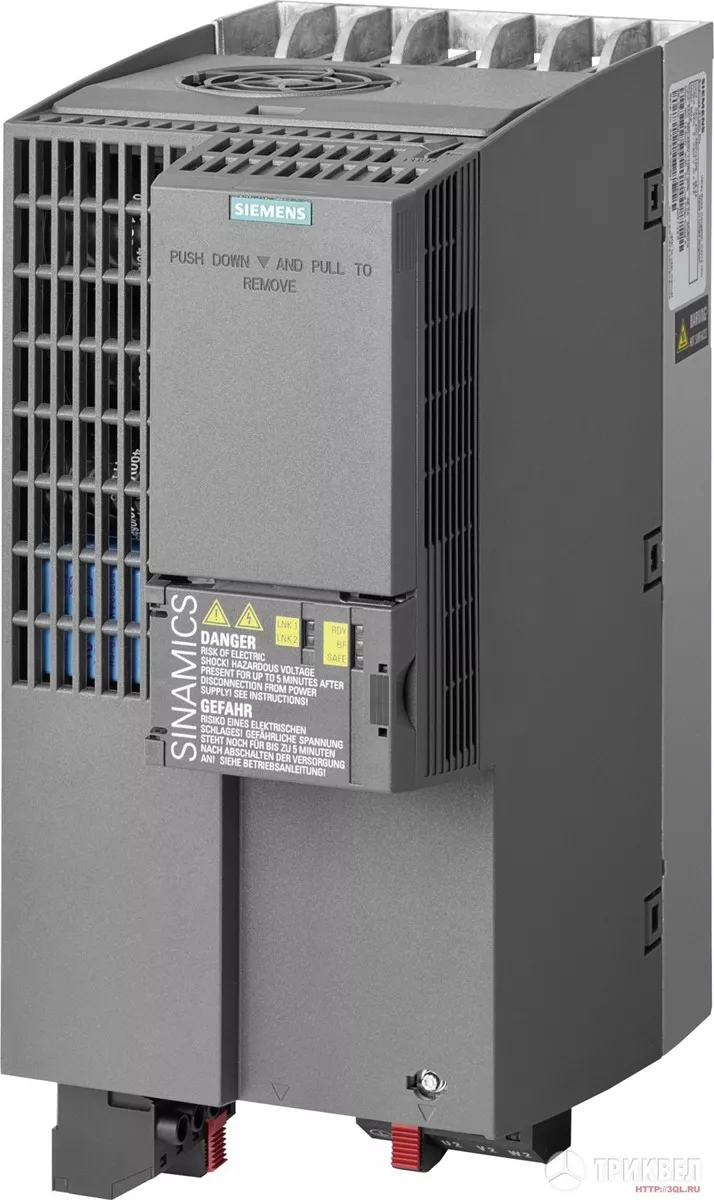 Inversor De Frequência Siemens 6sl3210-1ke22 6uf1 G120c Pn 380/400